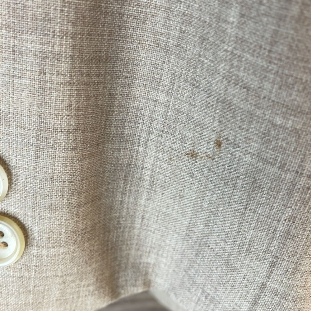 Men’s 3 pc Tan Dress Suit Size 42R, Made in Poland - Picture 5 of 13